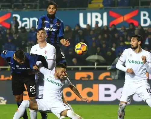 Atalanta-Fiorentina 1-1, Petagna risponde a Badelj