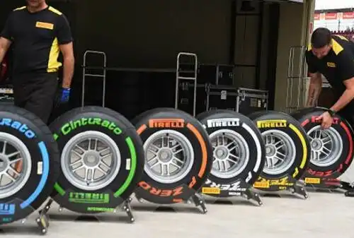 Pirelli, le gomme per i prossimi Gp