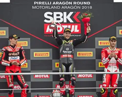 Jonathan Rea vince gara 1 ad Aragon