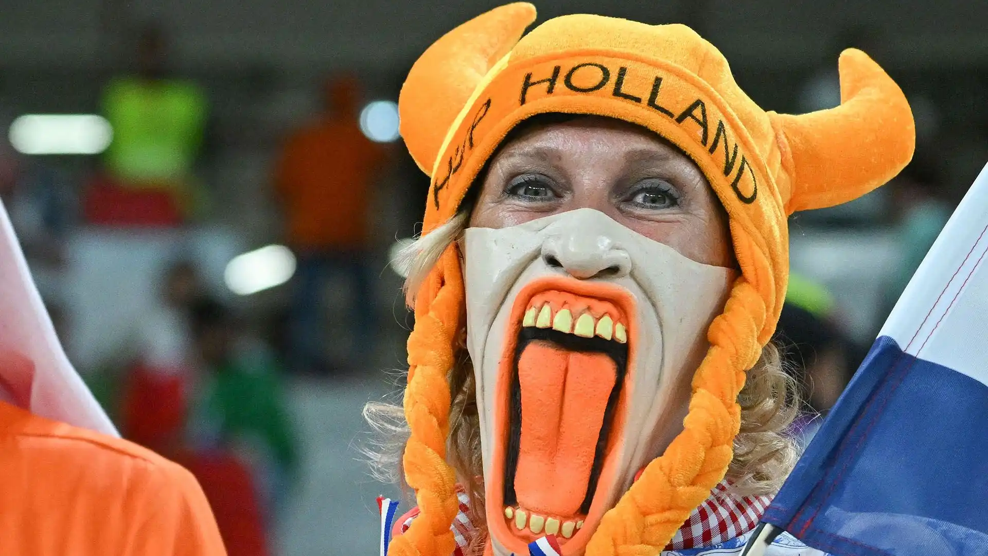 Qatar 2022: Senegal-Olanda, lo spettacolo dei tifosi. Le immagini