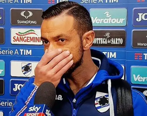 Quagliarella in lacrime: “Fine di un incubo”