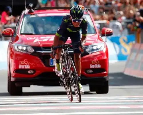 Giro d’Italia, Quintana si prende la maglia rosa