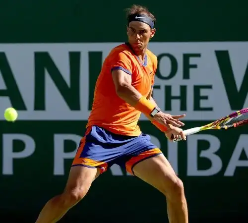 ATP Indian Wells, Rafa Nadal tiene in ansia i suoi tifosi