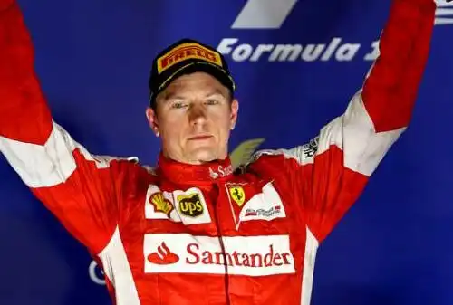 Raikkonen festeggia col rinnovo