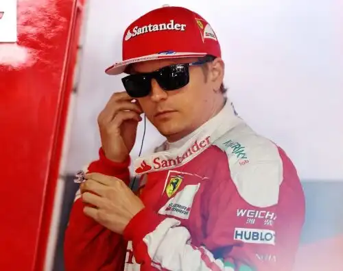 Raikkonen: “E’ una Ferrari da terza fila”