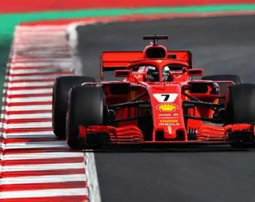 Al Montmelò è sempre Ferrari: spunta Raikkonen