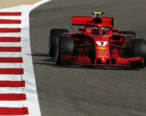 Raikkonen vola anche nelle terze libere in Bahrain