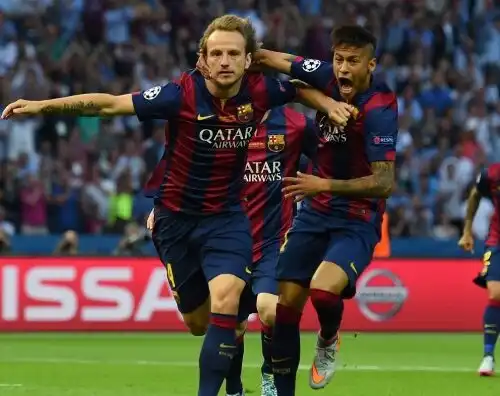 Rakitic scappa da Barcellona: c’è la Juve