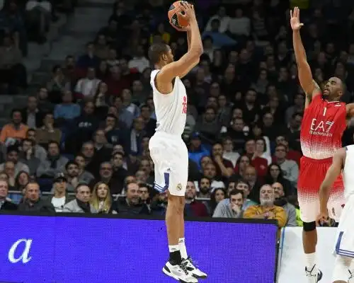 Euroleague: l’Olimpia lotta, ma la spunta il Real Madrid