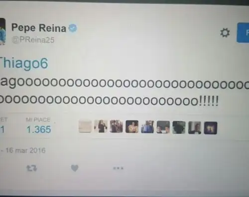 Reina twitta, Juve furibonda