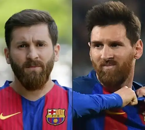 Il sosia di Messi fermato dalla polizia