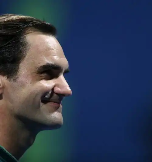 Roger Federer, le foto del ritorno in campo