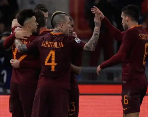 Serie A, Roma-Fiorentina 4-0: giallorossi secondi