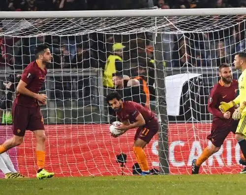 Europa League, Roma-Lione 2-1: giallorossi eliminati