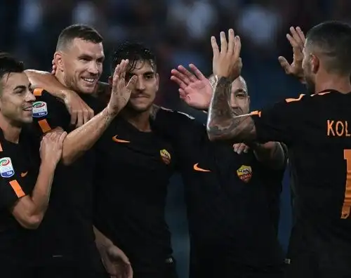 Tutto facile per la Roma: pioggia di gol all’Olimpico