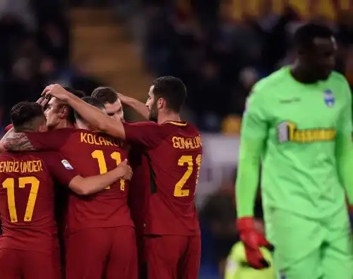 Serie A, Roma-Spal 3-1: riecco Dzeko