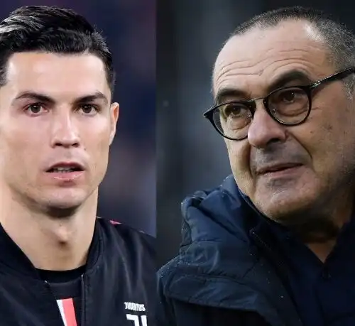 Ronaldo in platea a Sanremo, il commento di Sarri