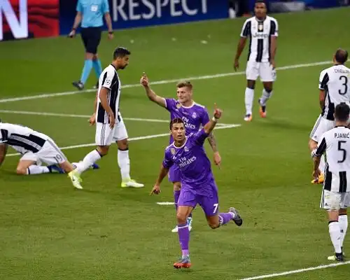 Champions League, Juventus-Real Madrid 1-4