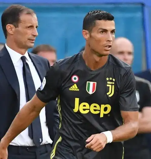 Allegri: “Ronaldo è sereno”