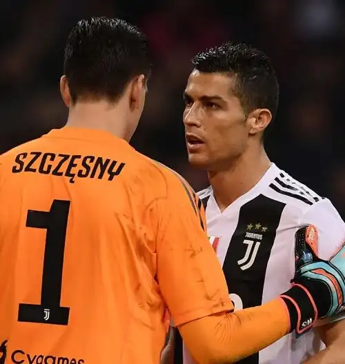 Szczesny e il consiglio di Cristiano Ronaldo