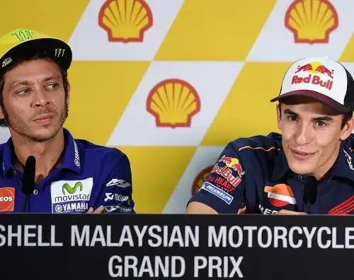 Marquez: “Rossi? Il rapporto è cambiato”