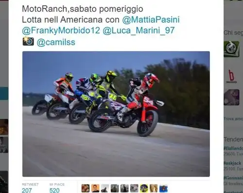 Rossi e amici, che battaglia al ranch!