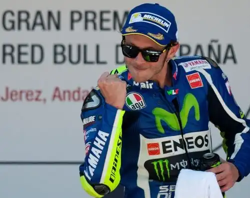 Rossi: “Me l’ha consigliato il meccanico…”