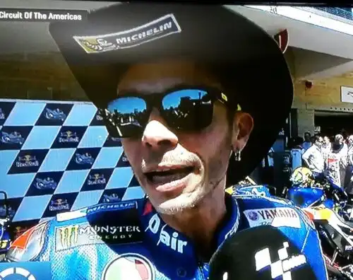 Valentino Rossi: “Sono primo e mi diverto”