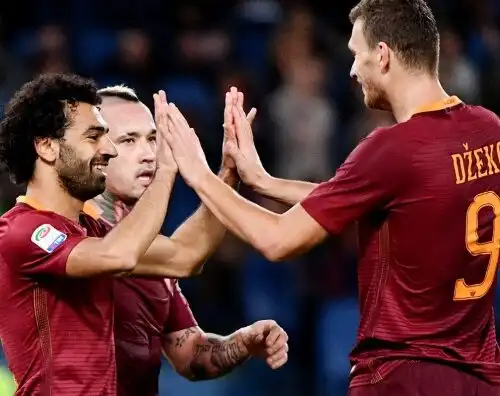 Salah schianta il Bologna con una tripletta