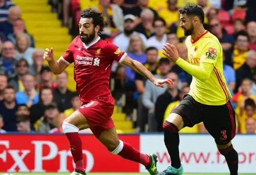 Salah non basta, Britos beffa il Liverpool