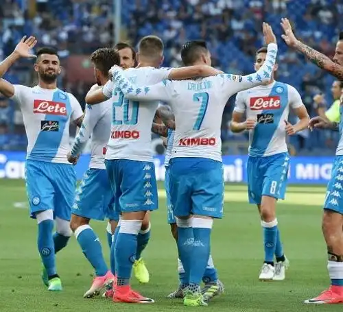 Sampdoria-Napoli 2-4