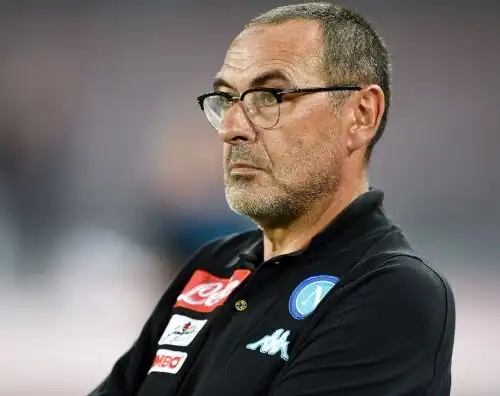 Sarri attacca subito la Juventus