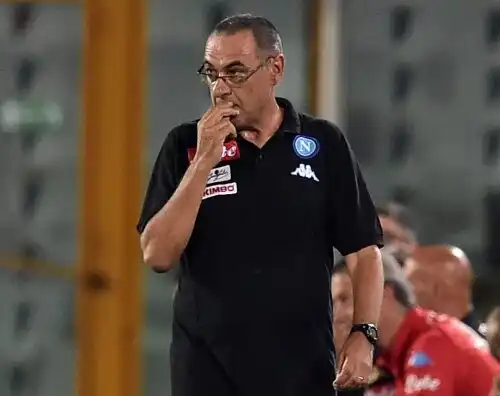 Sarri: “In agosto non si deve giocare”