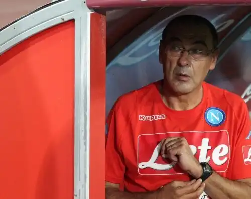 Napoli-Milan, Sarri cacciato