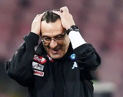 Sarri non drammatizza: “Peccati di gioventù”