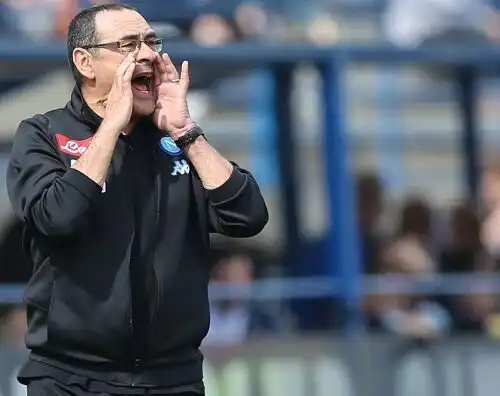 Sarri: “Giocare alle 12.30 fa schifo”