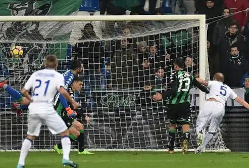 Sassuolo-Atalanta 0-3