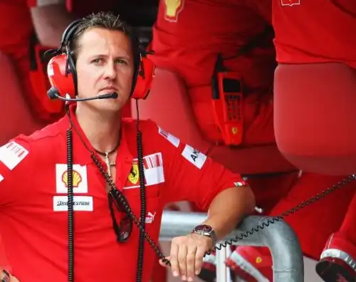 Michael Schumacher vittima di uno sciacallo