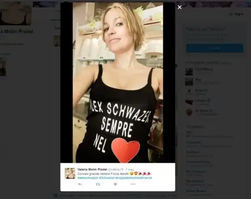 Valeria ha sempre Schwazer nel cuore