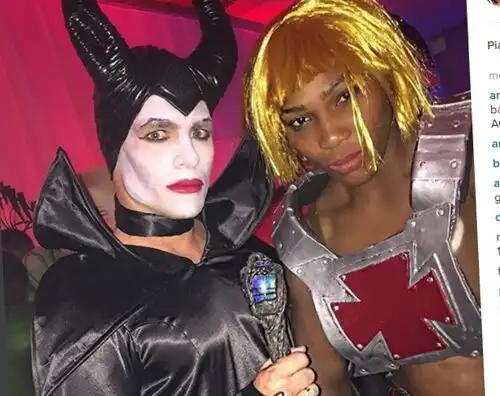 Serena Williams, serata da “He-Man”