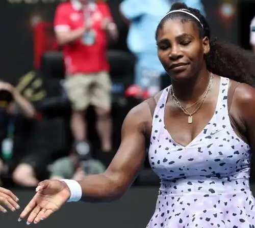 Australian Open, fuori Serena Williams