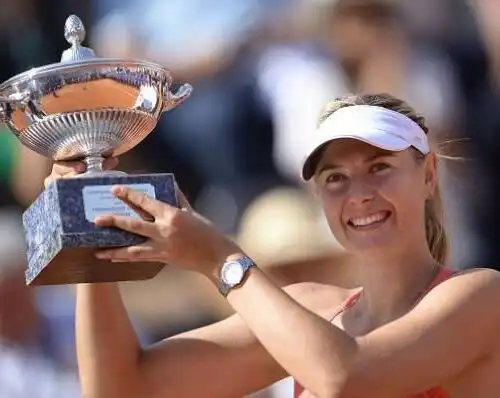 Roma, le foto del tris Sharapova