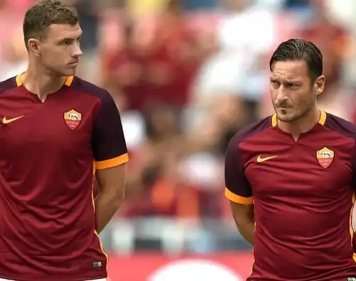 Spalletti perde Dzeko e Totti