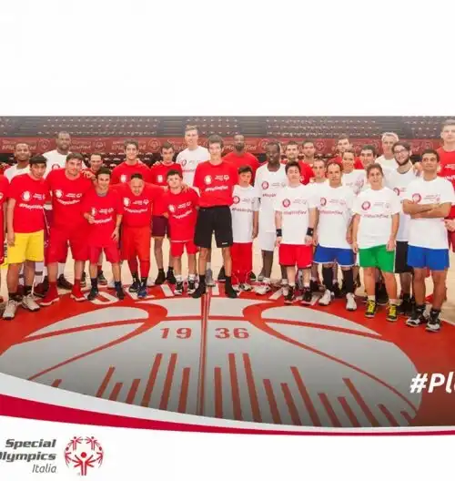 Atleti Special Olympics e Olimpia Milano uniscono le forze