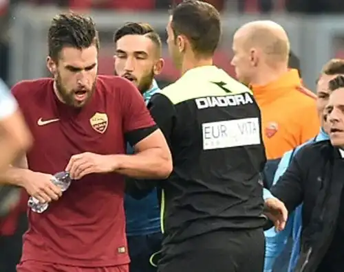 Roma, Strootman punito con due giornate