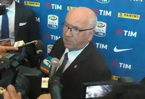 Tavecchio: “Con Conte saremmo ai Mondiali”. E attacca Malagò