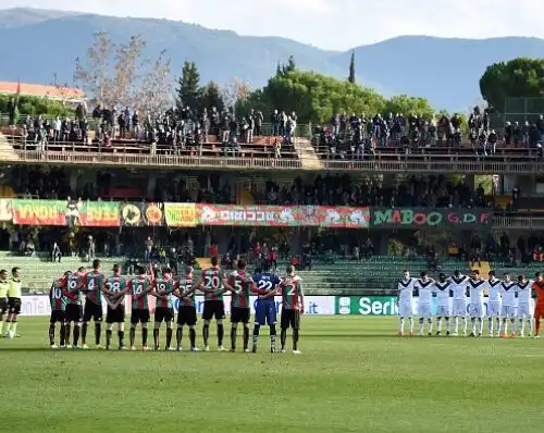 Serie B, un minuto di silenzio per Rigopiano