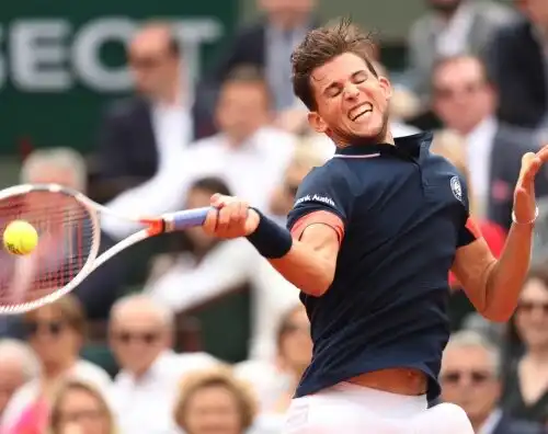 Roland Garros, Thiem in semifinale