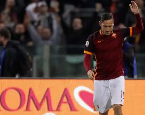 Totti rompe il silenzio