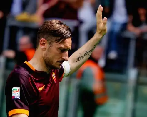 Totti si è già fermato